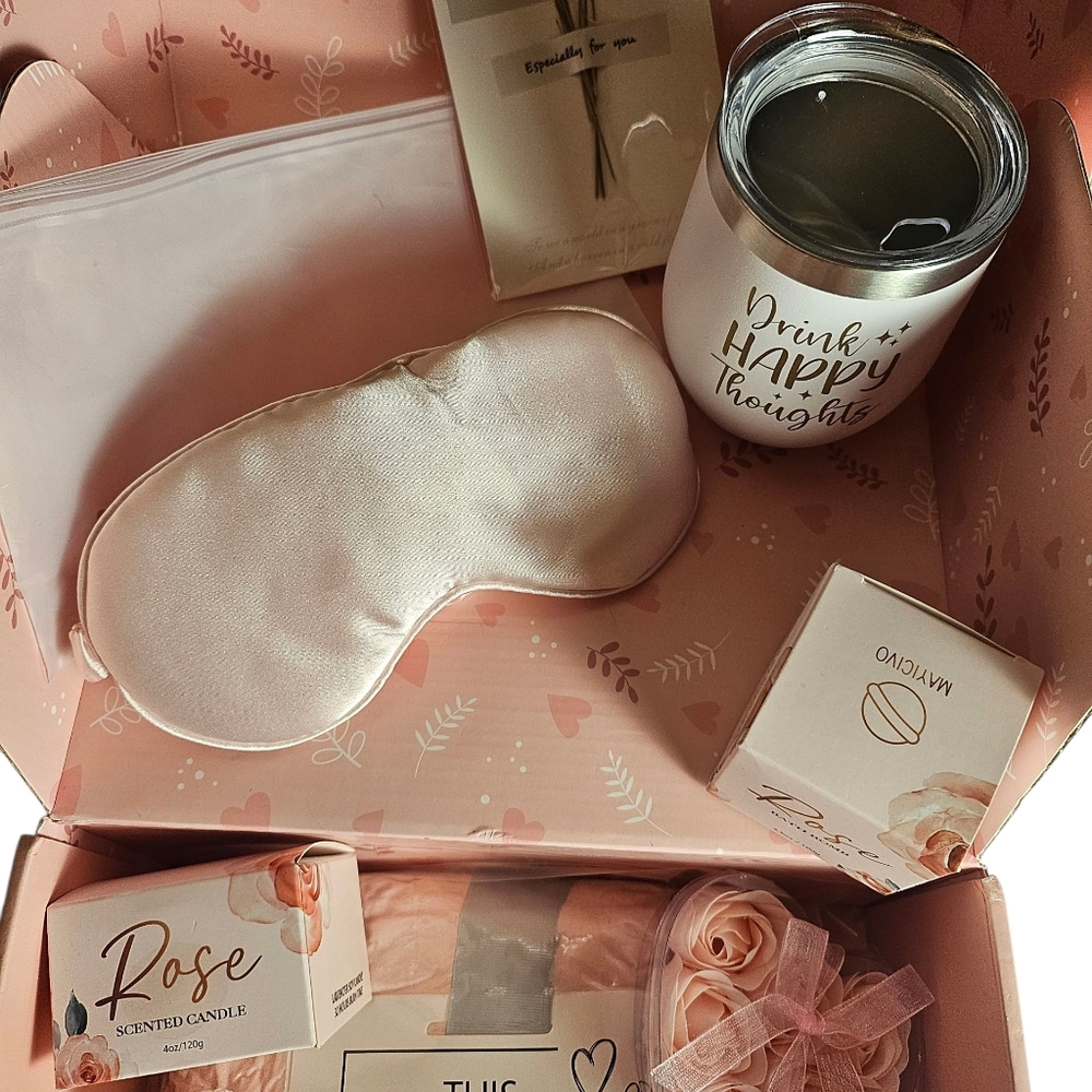 Pink Marble Bath Soak & Bubbles